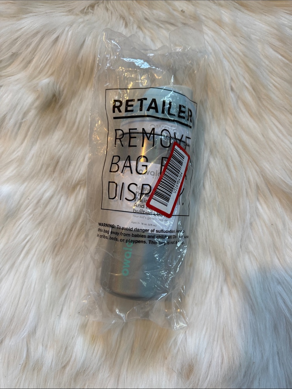 Owala 16 fl oz Stainless Steel FreeSip Water Bottle - Pearlfection